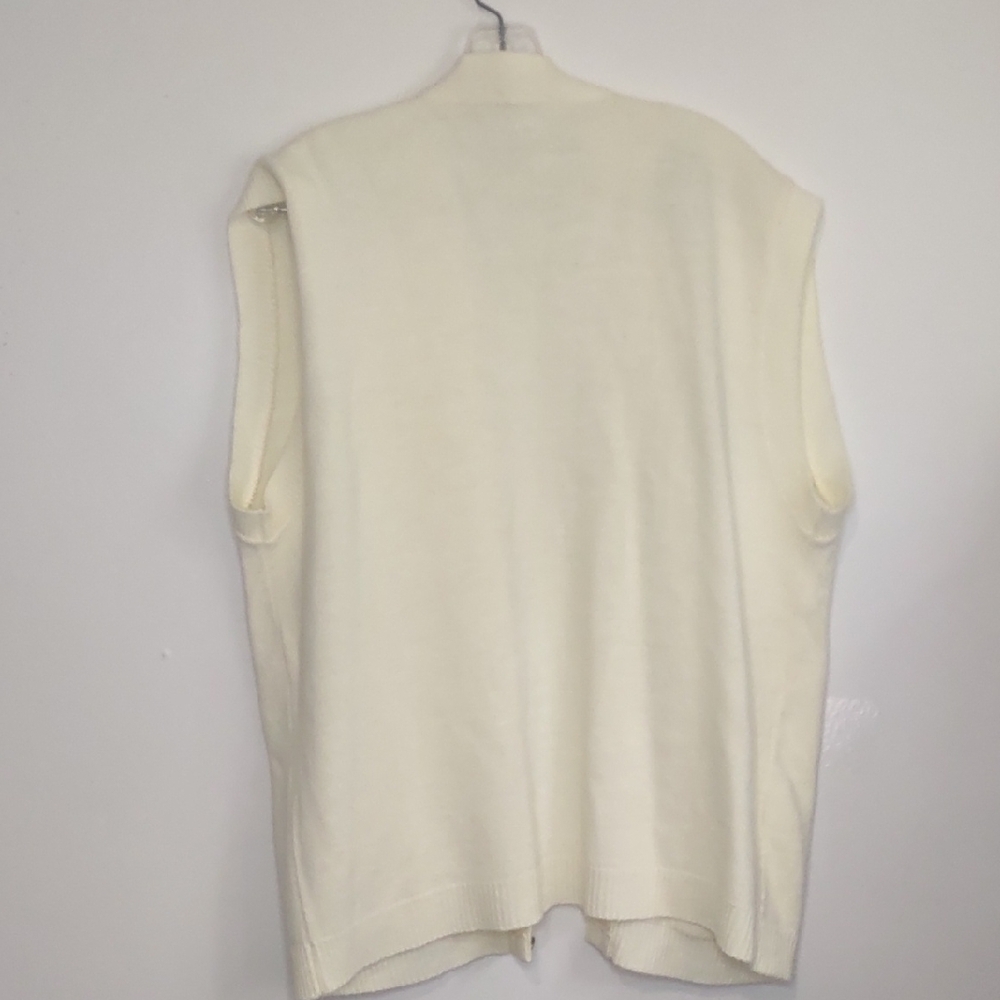 Sweet Tree Cream Sweater Vest Women's Size XL Vintage - Picture 9 of 9